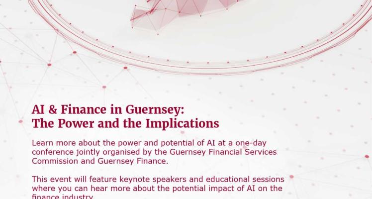 AI and Finance in Guernsey, Poster for June 2023 event