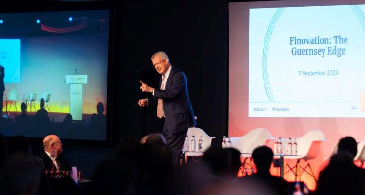 Tim Jones presents at Finovation: The Guernsey Edge