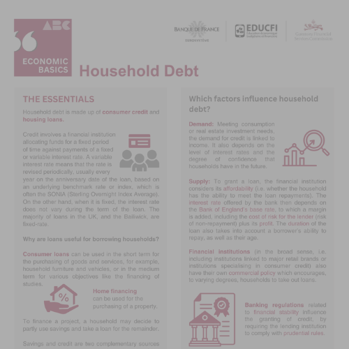 Household debt - click here to read more